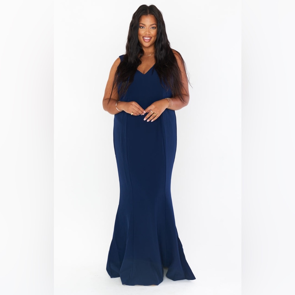 Show Me Your Mumu Morgan Gown Rich Navy Size 3X